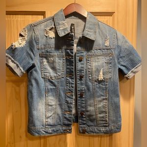 Short sleeve Denim Jacket